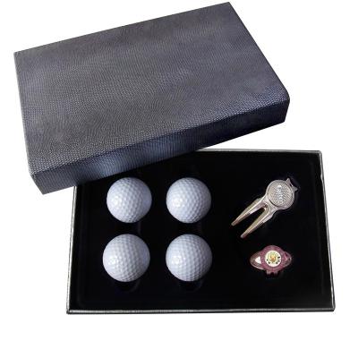 China Custom Ready Set Souvenir Golf Towel Tee Repair Tool Divot And Marker Ball Ladies Women Men Golf Accessories Gift Set for Sale G145 for sale