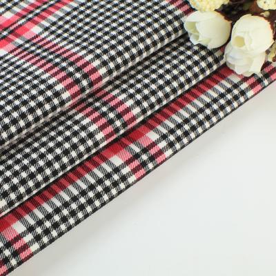 China High quality yarn dyed pill dyed anti stripe plaid casual check shirts fabric in sales for sale