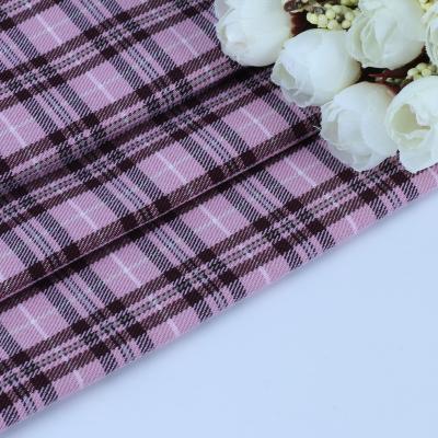 China High quality yarn dyed pill dyed anti stripe plaid casual check shirts fabric in sales for sale