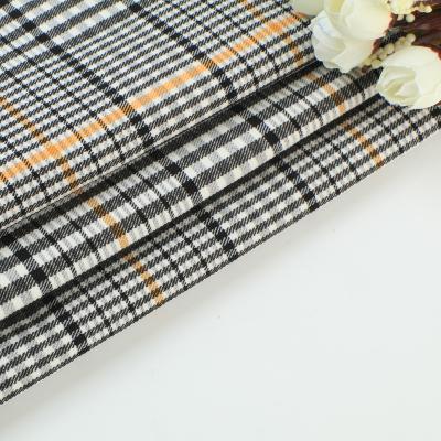 China High quality yarn dyed pill dyed anti stripe plaid casual check shirts fabric in sales for sale