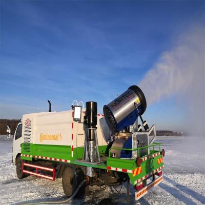 China Without external water source power supply Truck-mounted mobile snowmaking vehicle engine convenient to make snow landscape for sale