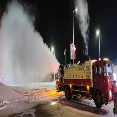 China Without external high output water source power supply Make-in China snowmaking moving car for making snow landscape or filling snow for sale