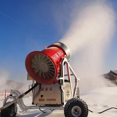 China China Manufacture Commercial JINAN SNOW WOLF Easy Move Three Wheel Snow Cannon Machine for sale