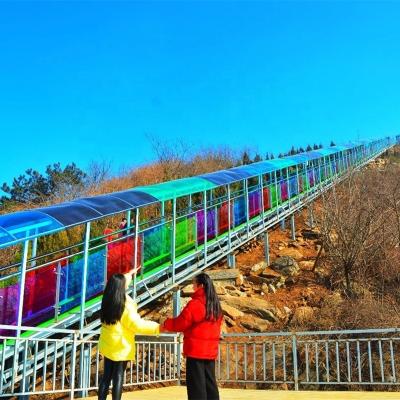 China Scenic Areas Low Cost Transport Rubber People Or Ski Belt Conveyor Escalators And Moving Walkways for sale