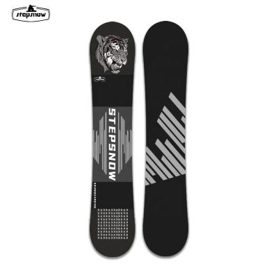 China Poplar Wood + Fiberglass + ABS Manufacturer All-Mountain Round Nose Sandwich Snowboard for sale