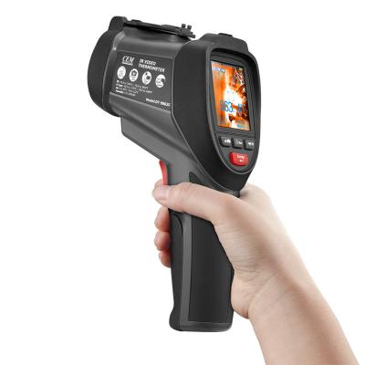 China CEM DT-9861 Professional Professional Industrial Video Laser Thermometer with Camera and Data Logger for sale