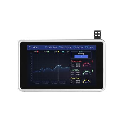 China CEM DT-1700H 7inch Display Data Analysis Temperature And Dew Point Humidity Datalogger For Lab Warehouse With Time Date DT-1700H for sale