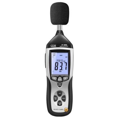 China CEM DT-8852 Range 30-130 dB Digital Sound Level Meter With Data Logger Function USB Tape Recorder DT-8852 for sale