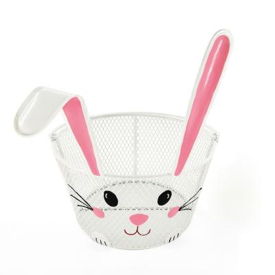 China Easter Party Supplies Bunny Rabbit Basket Bunny Basket Easter Ester Candy Easter Yarn Gift Kids Gift for sale