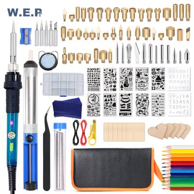 China Machinery Repair Shops WEP 947 Wood Burning Tool Kit III With Welding Creative Temperature Adjustable Wood Burning Tools DIY Tools for sale