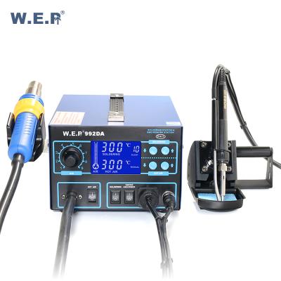 China Machinery Repair Shops WEP 992DA with Smoke Absorber Rework Station for sale