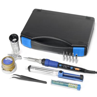 China Machine Repair Shop WEP 928D 65W Constant Adjustable Temperature Digital Display ESD Soldering Iron Kit for sale