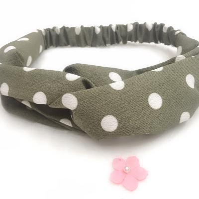 China 2021 South Korea latest fashion hair band polka dot pattern face wash 5*10*10 for sale