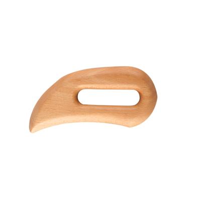 China Body Manufacturer Cheap Wooden Massage Stick Gua Sha Scraping Board for sale