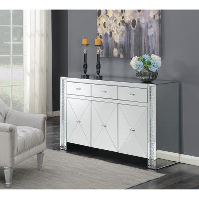 China Wholesale Mirrored Crystal Mirrored Drawers / Side Dresser Chest for sale