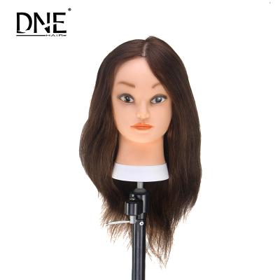 China Silky Straight DNE-Hair Wave Hair Training Manikin Head, Training Head for sale