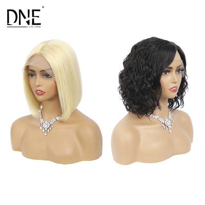 China Cuticle Aligned Human Hair Wigs For Women Short Pixie Cut Lace Part Wig Brazilian Remy Human Hair Wigs Natural Hair Wigs for sale