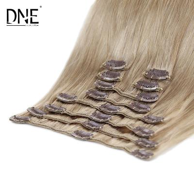 China Silky Straight Wave Hair Extension Clip In 100% Remy Hair Long for sale