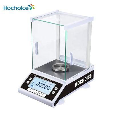 China Hochoice 320g 0.0001g 0.1mg Weight Electronic Sensitive Precision Laboratory Analytical Balance Digital Scale with RS232 Interface for sale