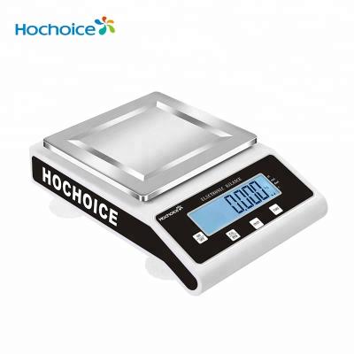 China ABS+Stainless Steel Hochoice 0.1g Precision Kitchen Laboratory Balance Scale 2000g Electronic Digital Scales With Computer Interface for sale