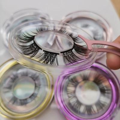 China Long Natural Custom Clean Dramatic Segmented Eyelashes Thick 3D Soft 25Mm Long Mink Eyelash With High Brand Quality for sale