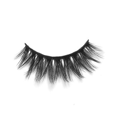 China Wholesale Natural Long Silk Mink Eyelash 5D Faux Silk Eyelashes for sale