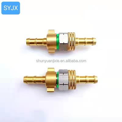 China New Connecting Nozzle Pipe Copper Adjustable Spray Atomization Adjustable Irrigation Flow Devices Equips Emitter Drip Sprinklers System for sale