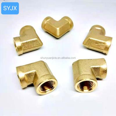 China Pipe Connection Legines 90 Degree Street Brass Elbow 1/4