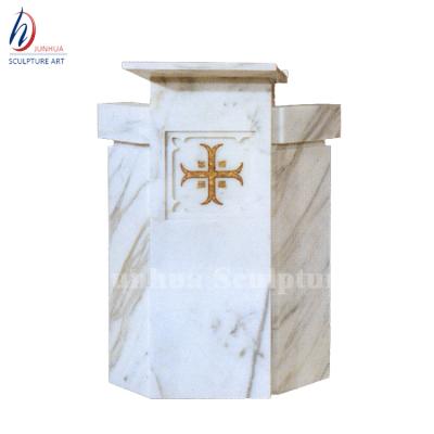 China European High Quality Marble Church Lectern Church Pedestal Pulpits for sale