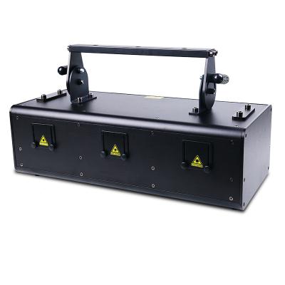 China Theme Park E16a 3*2.5W RGB Animation Laser Light DJ Laser Show Light Full Color Laser Light Projector for sale