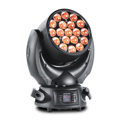 China WZ19 Theme Park LED Wash Light Moving Main Focus Shaking Lamp Luces Discoteca Party Lights for sale