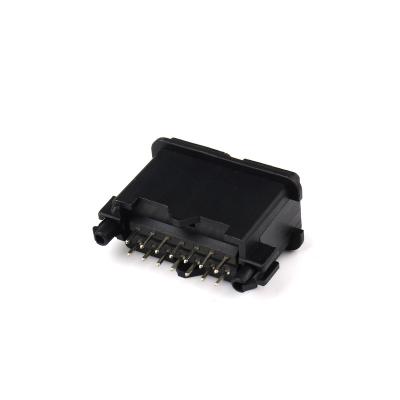 China LIBO 14P Automotive Black PBT B14B-BCCK-1AR 14Pin BCC Equivalent Wire-to-Board Connector for sale