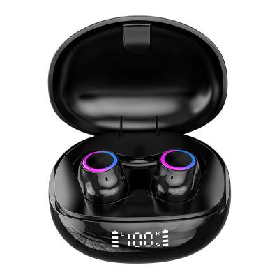 China In-Ear Bluetooth 5.0 Earbuds Sports Wireless Earphone Waterproof Metal Customized Digital Display TWS Earbuds for sale