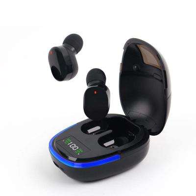 China Hot Selling On-Ear Sport Stereo Earphone Tws In Ear Earbuds BT 5.3 Wireless Bluetooth Earbuds LED Earphones Tws for sale