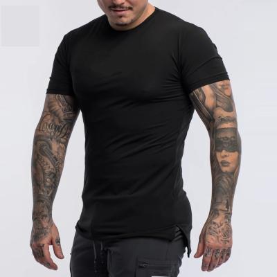 China ZN Fitness Casual O-Neck Custom QUICK DRY Gym Short Sleeve Plus Size Men's T-Shirts for sale