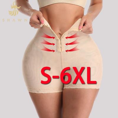 China 2022 Fashionable Spring Plus Size Faja Shaper Antibacterial High Waisted Shorts for sale