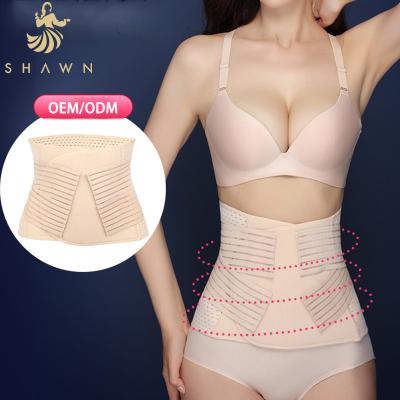 China Antibacterial Belly Sheath Slimming Underwear Shaping Strap Breathable Postpartum Abdomen Girdle Corset Fajas Waist Trainer Shaper for sale