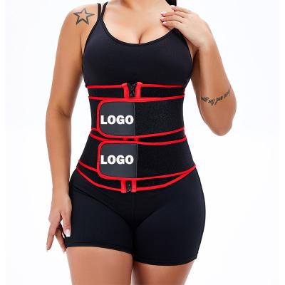 China Shapewear Neoprene Weight Loss Body Shaper Antibacterial Tummy Control Strap Slimming Fat Burning Sweated Waist Trainer Belt for sale