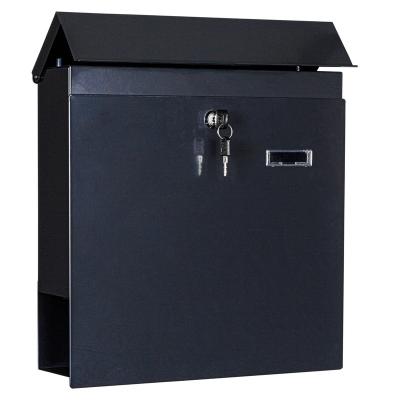 China Wall Mounted Metal Letter Boxes Mailboxes For Europe Markets European Style Mailbox for sale