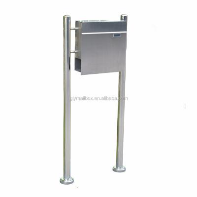 China CF-M-503S-H Stainless Steel Mailbox Mail Box Anti-Corrosion Freestanding Letter Box for sale