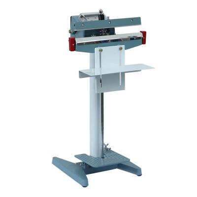 China PFS-F350 type vertical foot pedal pulse plastic bag heat sealing machine model for sale