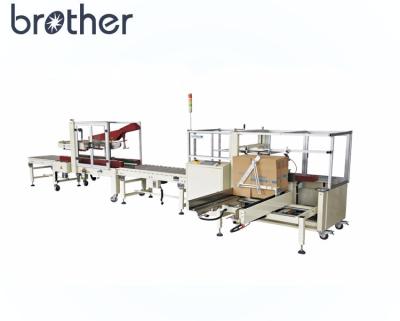 China APL-CSS01 Food Brother Auto Carton Packing Line For Bags for sale