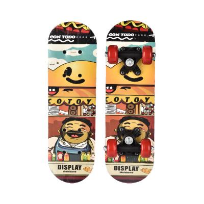 China Wholesale Skateboards Outdoor Deck Wooden Kid Skateboard Deck Custom Skateboard for sale