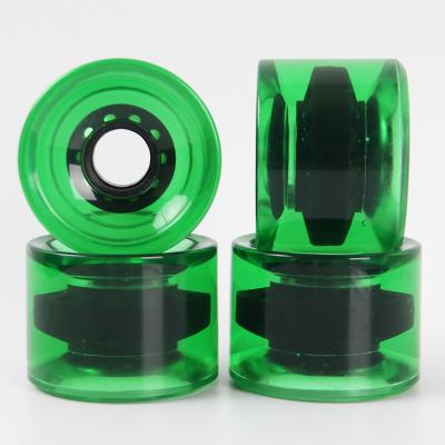 China Factory Wholesale Professional Youth Skateboard Wheels PU Wheels Can Be Color Customized LOGO for sale