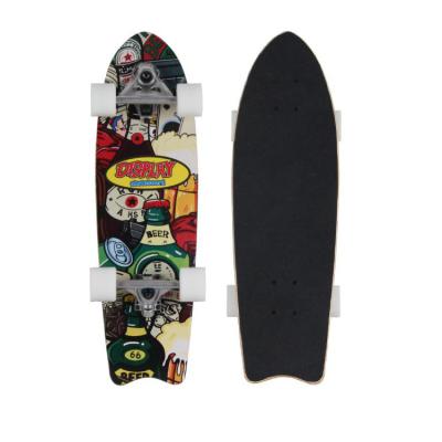 China Youth Professional Athletes Full Set Surf Skateboards Adult Custom Surf Skateboards for sale