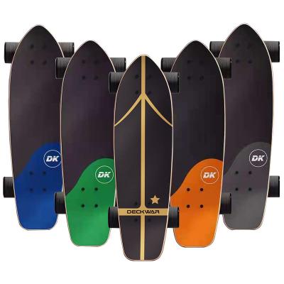 China Customized Wholesale OEM Model LOGO Blank High Quality Land Surfing Skateboard Adult for sale