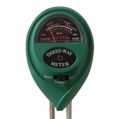 China Cheap Insert In Soil 3 in 1 Digital Soil Moisture pH Meter Soil Test Moisture Meter Sensor for Garden Plants for sale