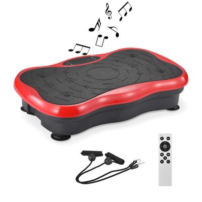 China Best Selling Home Use Items 3d Vibro Shaper Fitness Plate Vibration Platform Exercise Machines with Blue-tooth and Remote Control for sale