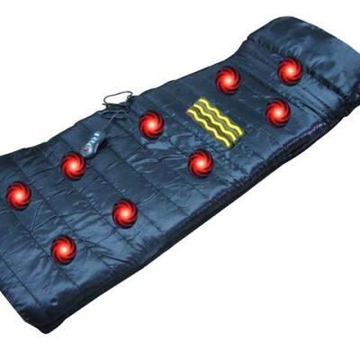 China 9 Set of Motor Fixed Point Massager Vibration Massage Mat in Home Electric Massage Mat With Soothing Heat Therapy Heat Release Pressure for Neck Sore Shoulder for sale