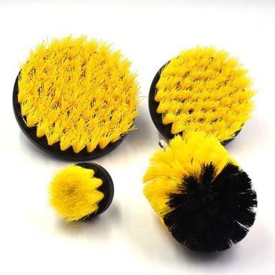 China Kitchen 4 Pcs Drill Power Brush Electric Drill Nylon Indoor Brush Brush Scrub Brush for sale